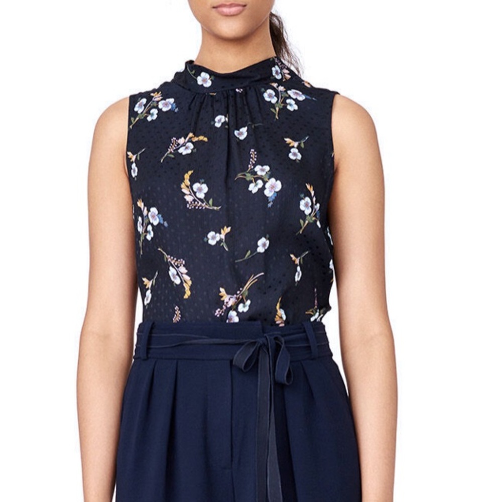 Rebecca Taylor sleeveless Natalie top